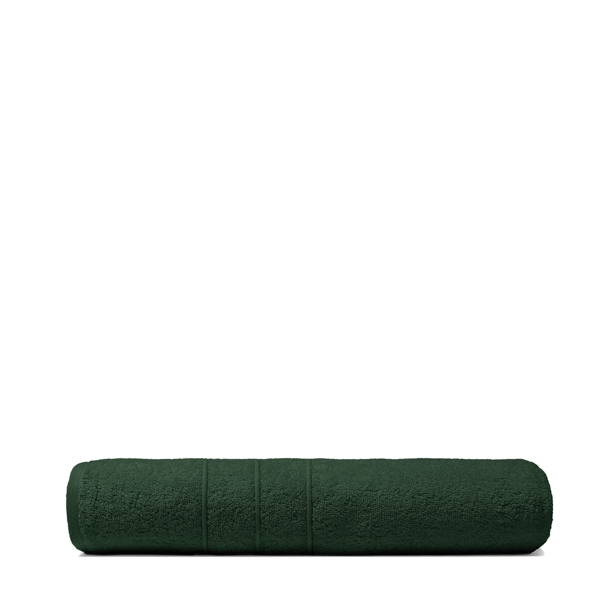 Serviette de toilette classique
- 60 x 100 cm- Vert forêt- Coton - Dalfilo