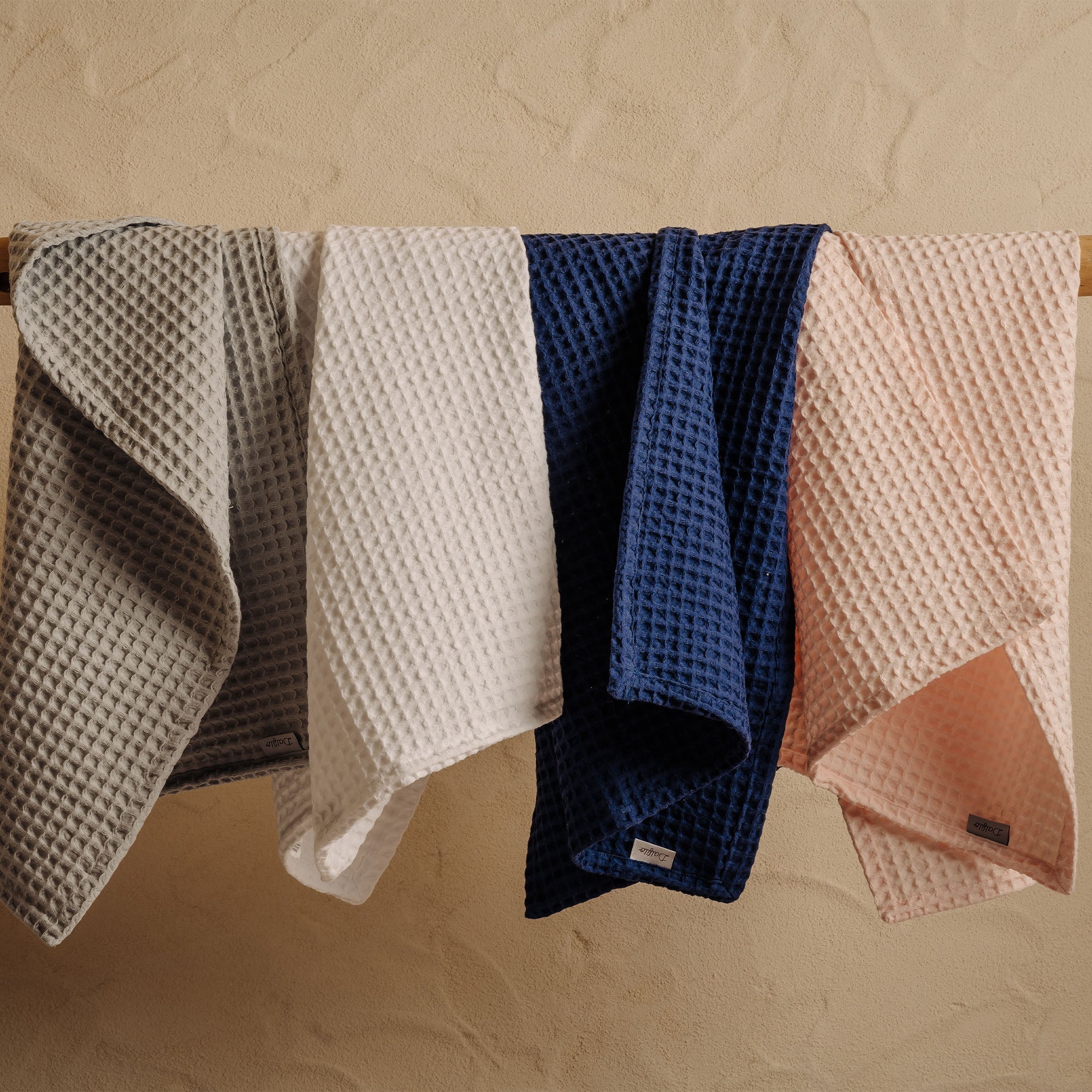 Ensemble Nid d'abeille – 3 pièces
- Taille unique- Blanc- Coton nid d'abeille - Dalfilo