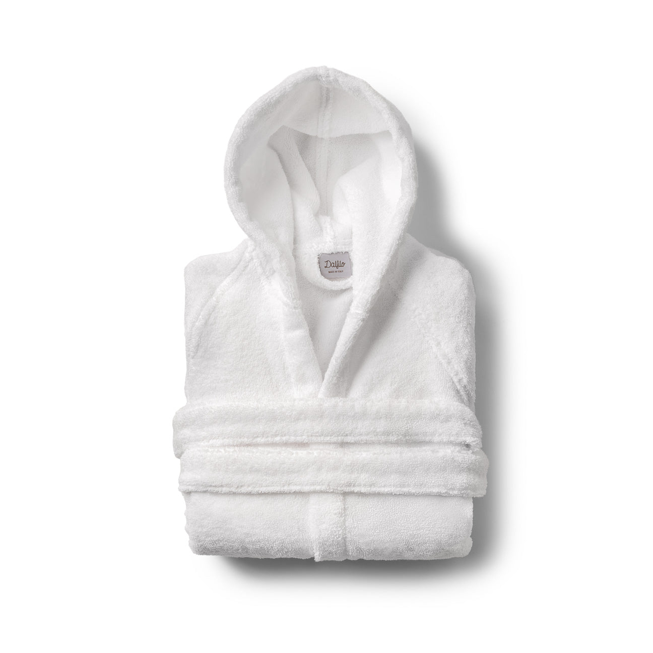 Peignoir enfant à capuche
- 4-6 ans- Blanc- Coton - Dalfilo