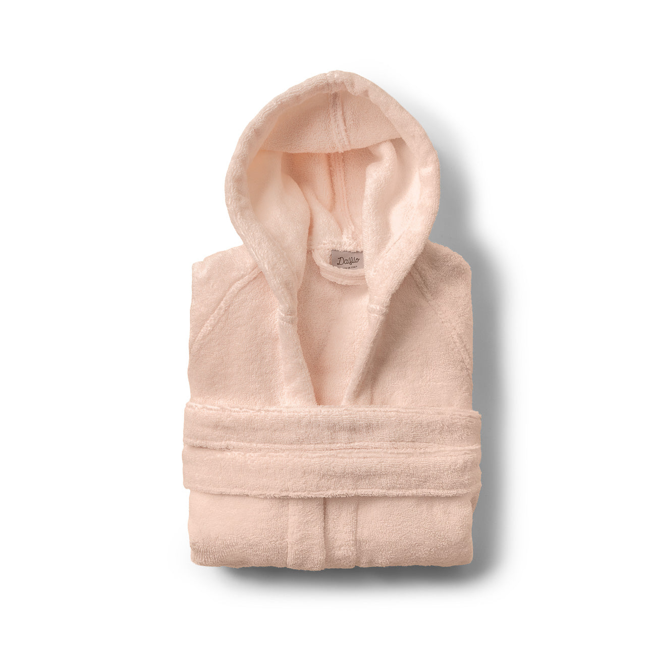 Peignoir enfant à capuche
- 4-6 ans- Rose Cerizier- Coton - Dalfilo