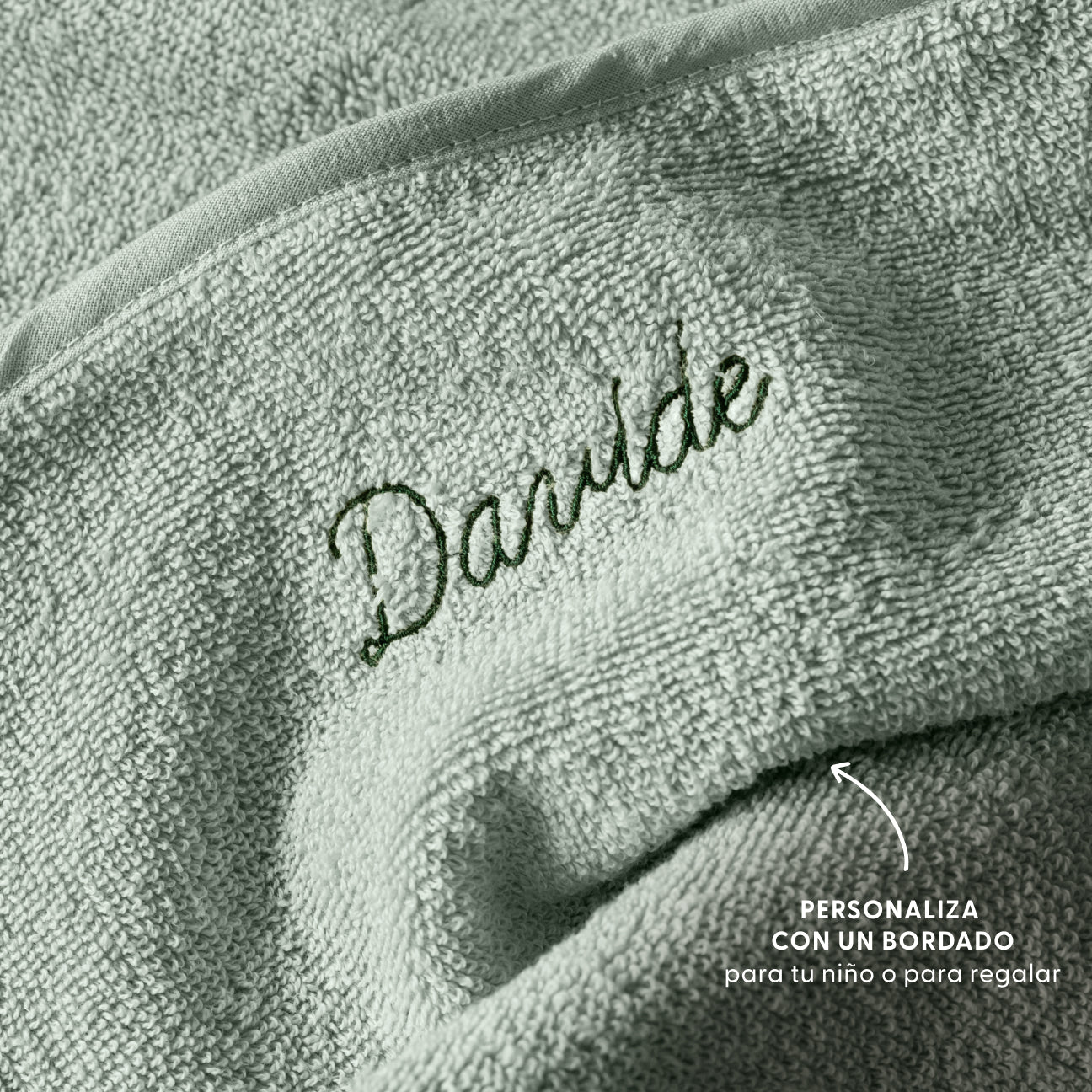 Cape de bain
- Taille unique (0–2 ans)- Sauge- Coton classique - Dalfilo